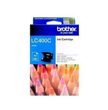 Tinta Brother LC-400 Ink Tinta Original Brother Cyan