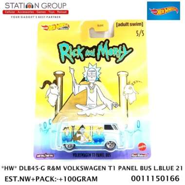 PREMIUM RICK & MORTY VOLKSWAGEN T1 PANEL BUS