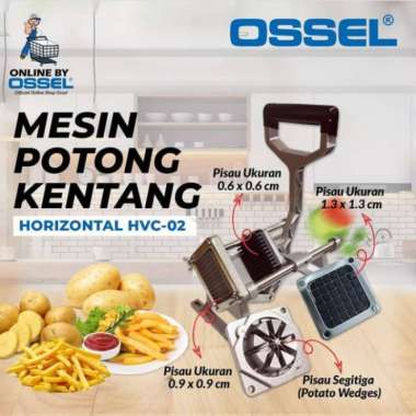 Pemotong Kentang Stick Pemotong Kentang Horizontal French Fries Potong Kentang kentang m*d