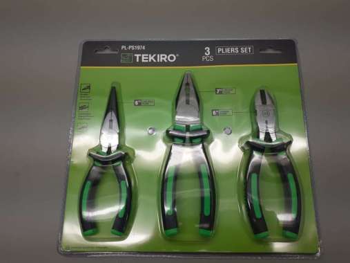 paket tang tekiro 3pc Tang Kombinasi