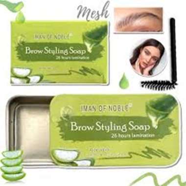 Iman Of Noble Brow Styling Soap Gel Alis Mascara Pembentuk Penebal Alis Aloe