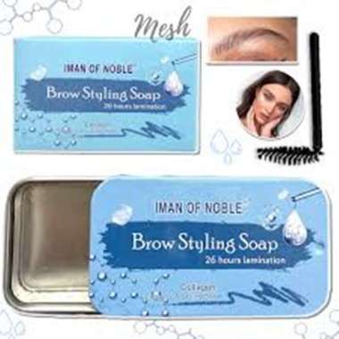 Iman Of Noble Brow Styling Soap Gel Alis Mascara Pembentuk Penebal Alis Collagen