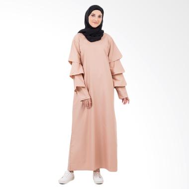 Covered Up CelIne Abaya In Gamis Wanita - Cream