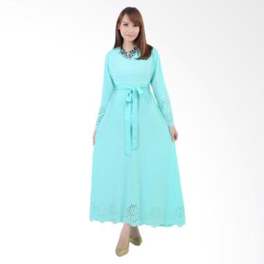 Jfashion Laser Cut Zelda Long Sleeve Gamis Maxi Tangan Panjang