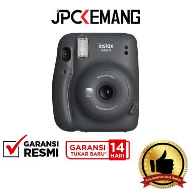 JPC KEMANG Fujifilm Instax Mini 11 / Fuji Instax Mini 11 Kamera Instax GARANSI RESMI Charcoal Grey