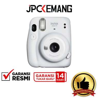 JPC KEMANG Fujifilm Instax Mini 11 / Fuji Instax Mini 11 Kamera Instax GARANSI RESMI Ice White