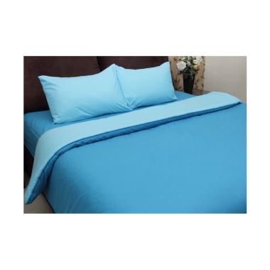 Chelsea Gold Polos Set Sprei - Blue Sky