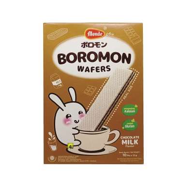 Promo Harga Monde Boromon Wafers Chocolate Milk 120 gr - Blibli