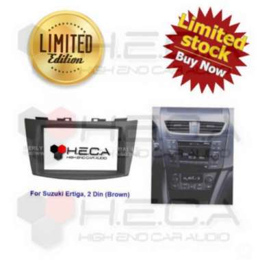 Frame Head Unit OEM Double din SUZUKI ERTIGA 2012 (brown)