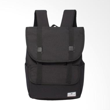 Navy Club EIBH Kasual Trendy Tas Ransel Pria - Hitam