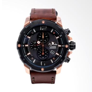 Alexandre Christie Jam Tangan Pria - Brown [AC 6410 MC LBRBA] Brown