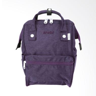Anello AT-B2264 Polyester Tas Ransel Backpack Mini Size - Purple