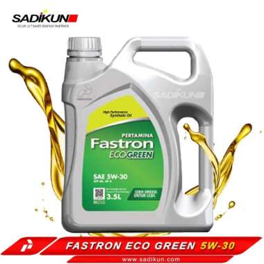 Pertamina Fastron Ecogreen 5W-30 API SN - GF 5 Oli Mobil [3.5 Liter]