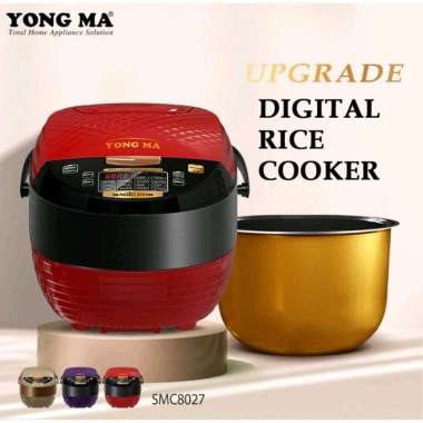 Yong Ma SMC 8027 Rice Cooker Digital MERAH