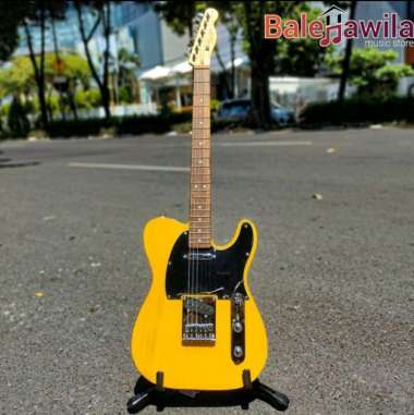 Gitar Elektrik Fender Squier Telecaster SPEC ORIGINAL Squier Affinity Series Telecaster By Fender SPEC ORIGINAL Made In Indonesia coklat