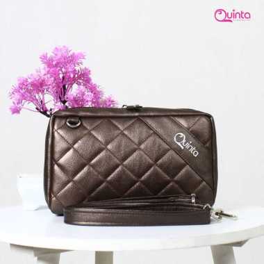 Tas Selempang MultiFungsi Banyak Kantong Big Pouch High Quality Mahyra By Quinta coktu