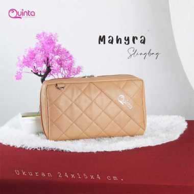Tas Selempang MultiFungsi Banyak Kantong Big Pouch High Quality Mahyra By Quinta mocca