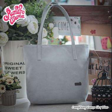 TAS CANGKLONG VANYA RUMAH WARNA sky blue