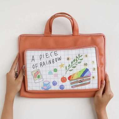 SOFTCASE 14 INCH DOUBLE RUMAH WARNA NEW ezula