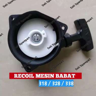 Recoil Starter Kap Engkol Tarikan Engkol Mesin Potong Rumput 318 328 338 Super