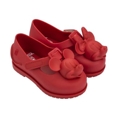 Mini Melissa Classic Disney Sepatu Anak Perempuan - Red