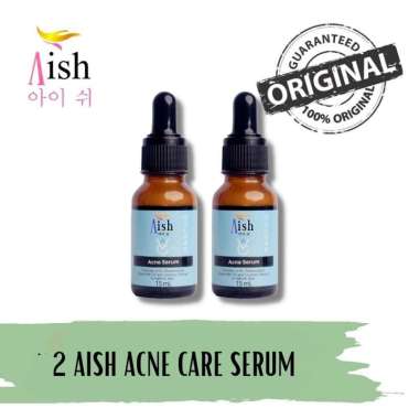 PROMO MURAH AISH SERUM KOREA ORI SUDAH BPOM PAKET 2 ACNE CARE SERUM COCOK UNTUK PERIA DAN WANITA