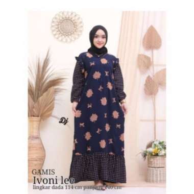 GAMIS IVONI LEE DAUN ELVI ORIGINAL PRODUCT / GAMIS RAYON / GAMIS BUSUI / GAMIS LEBARAN / GAMIS MURAH