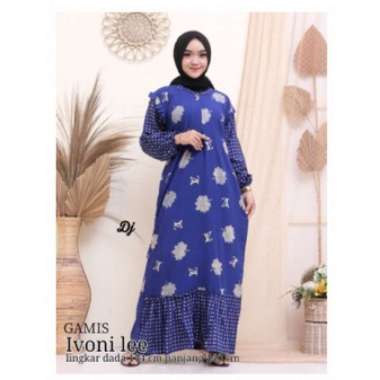GAMIS IVONI LEE DAUN ELVI ORIGINAL PRODUCT / GAMIS RAYON / GAMIS BUSUI / GAMIS LEBARAN / GAMIS MURAH