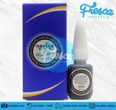 Navina Glue Blue Eyelash Extension Glue Super bulu mata NAVINA / LEM NAVINA / LEM EYELASH EXTENSION 