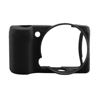 Godric Silicone Case for SONY Alpha Mirrorless A5000 or A5100 - Hitam