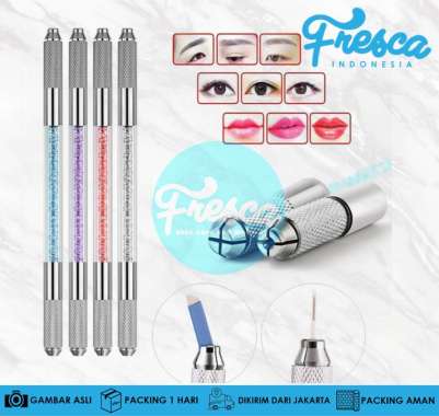 Pen Manual Sulam Alis Crystal / Pen Manual Microblading / Pen Swarosky Microblading Sulam Alis