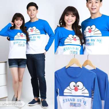 KAOS COUPLE PASANGAN PAKAIAN KAPEL KAPELAN PACAR KEKINIAN TERBARU KOPEL STANDBY ME 10273