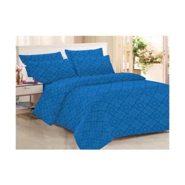 Clarin House Emboss Jacquard Lapis Set Sprei - Blue