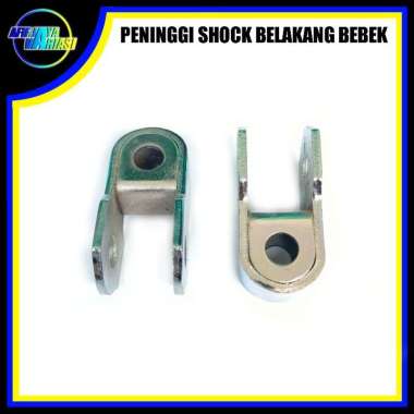 Peninggi shock skok belakang bebek Plat tebal Honda Yamaha Suzuki all bebek