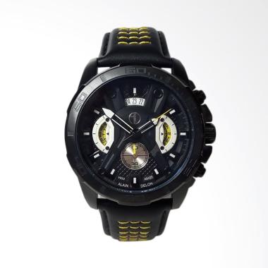 Alain Delon Chronograph Jam Tangan Pria - Black [AD423-1732C] Black