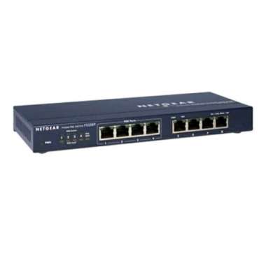 Netgear GS308P Fast Ethernet 8-port Unmanaged Switch With 4-port POE