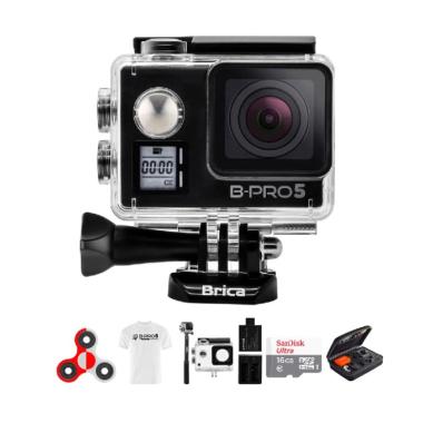 Brica B-Pro 5 AE Mark IIS AE2S Comb ... irt Action Camera - Hitam
