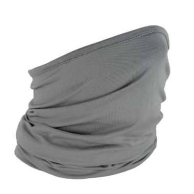 Masker Balaclava / Masker Motor / Masker Leher Masker Buff Aneka Warna - Hitam Abu-abu