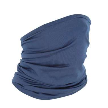 Masker Balaclava / Masker Motor / Masker Leher Masker Buff Aneka Warna - Hitam Biru Tua
