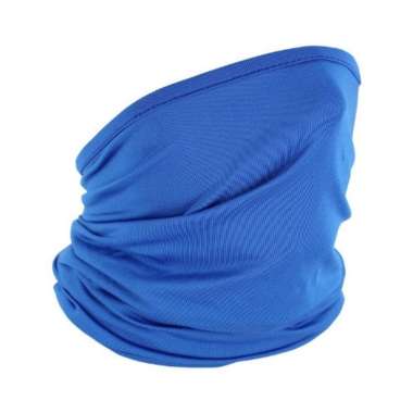 Masker Balaclava / Masker Motor / Masker Leher Masker Buff Aneka Warna - Hitam Biru
