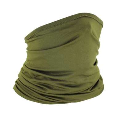 Masker Balaclava / Masker Motor / Masker Leher Masker Buff Aneka Warna - Hitam Hijau