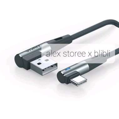 Vivan BWC100S BWC100 Kabel Data Type C TypeC Fast Charging 3A 1M Siku L Gaming Cable Android