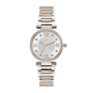 GC Y64001L1MF - Jam Tangan Wanita - Silver kombinasi Rosegold