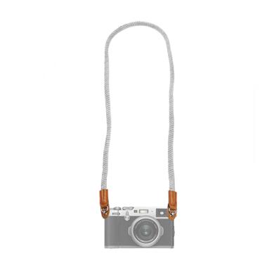 Godric Cotton Neck Strap Kamera Mirrorless Round Hole - Putih