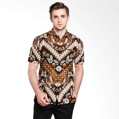 Jayashree Brama Slimfit Kemeja Batik Pria - Black