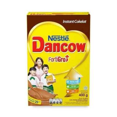 Promo Harga Dancow FortiGro Susu Bubuk Instant Cokelat 400 gr - Blibli