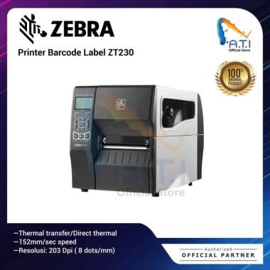 Promo Zebra ZD420 Direct Thermal Transfer 2 in 1 Printer 203 ...