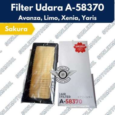 Sakura Saringan Filter Udara Avanza Xenia Limo Yaris Sakura A-58370