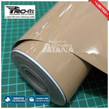 Skotlet Scoopy Coklat Glossy Scotlet Stiker Metalik Sticker Meteran Decal Roll Scotlite Sepeda Motor