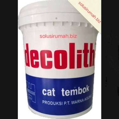 cat decolith 25kg pail white sw putih 25 kg ember besar super white